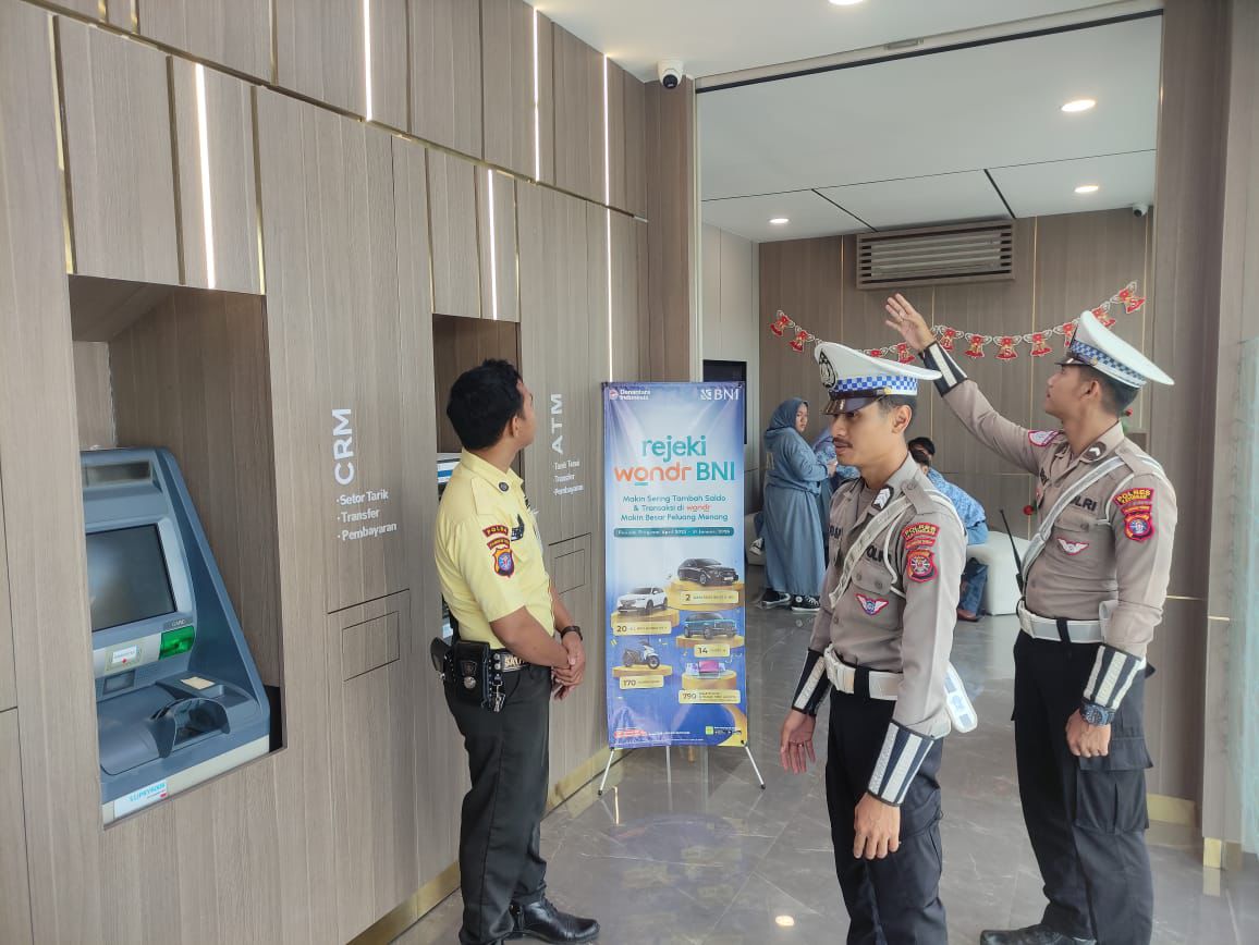 Satlantas Polres Katingan cek dan kontrol rutin Objek Vital Tiap harinya.