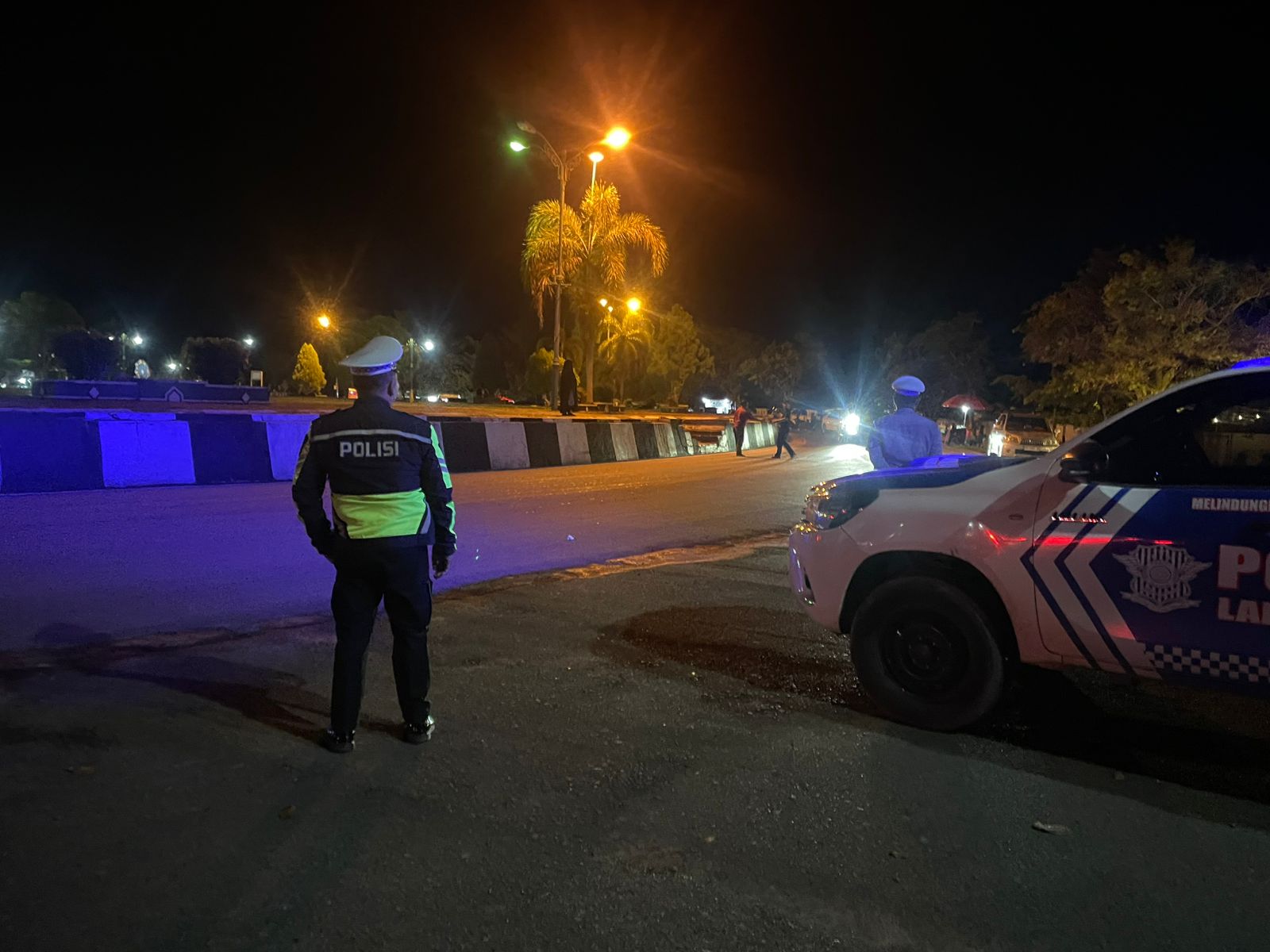 Patroli Blue Light Polres Lamandau, Upaya Cegah Gangguan Kamtibmas