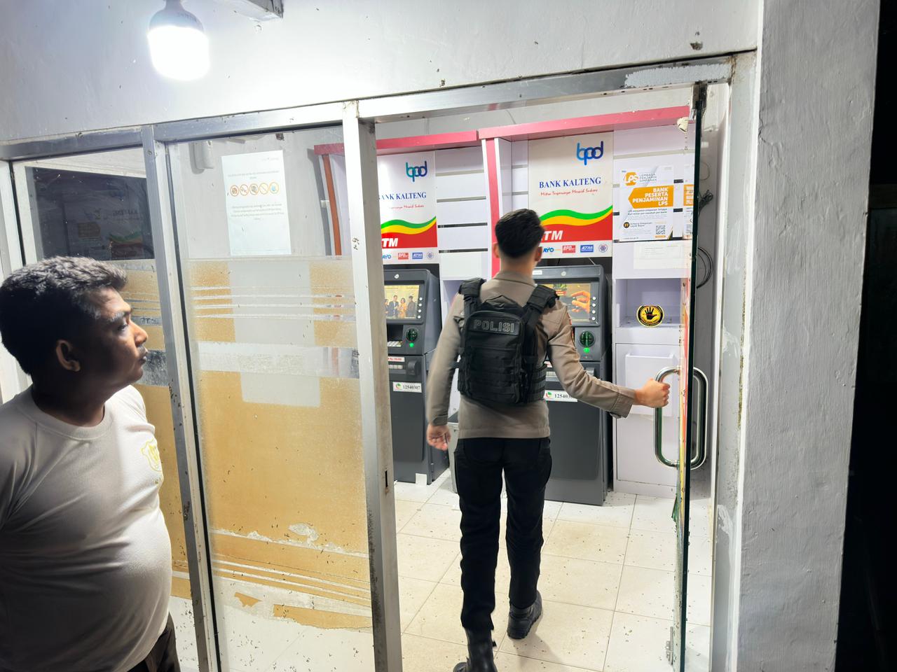 Sat Samapta Polres Lamandau Patroli di Objek Vital, Wilkum Polres Lamandau