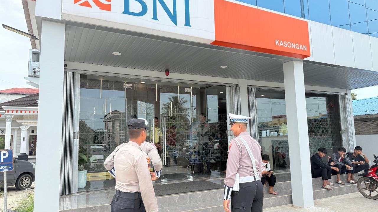 Satlantas Polres Katingan cek dan kontrol rutin Objek Vital Tiap harinya.