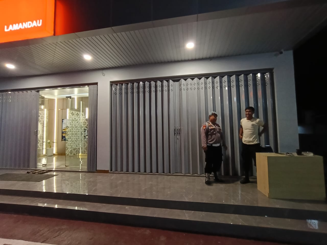 Personel Polsek melaksanakan Patroli di Wilkum Polsek Bulik