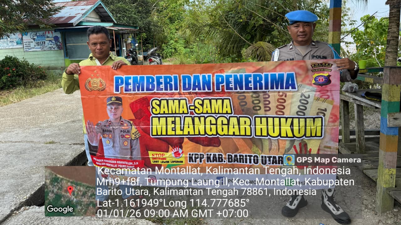 *Polsek Montallat Putus Tindak Pelanggaran Pungli, Polsek Montallat Himbau Stop Pungli ke Warga