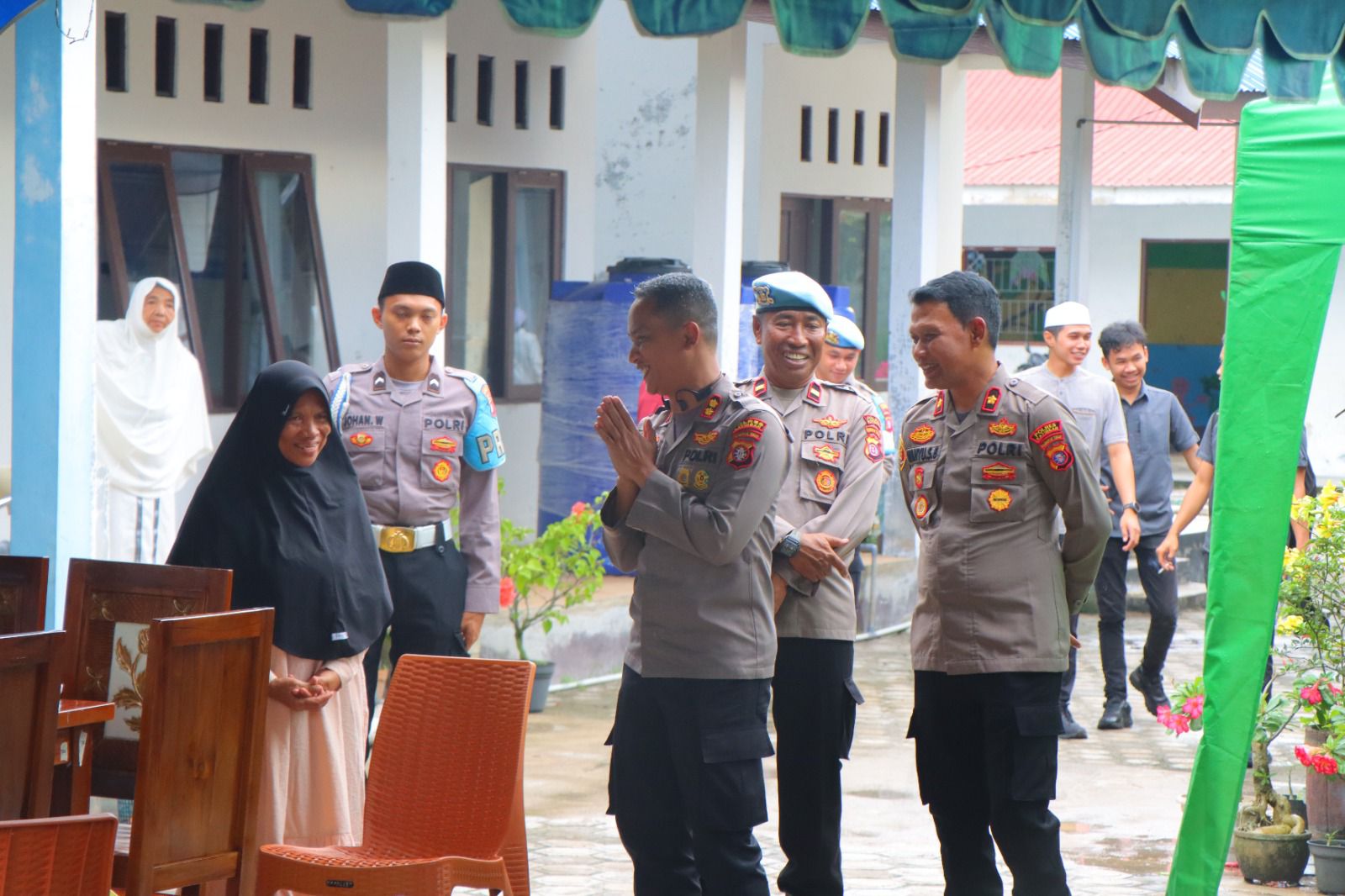 Kapolres Katingan Tinjau Pengamanan Isra Mi’raj dan Haul Guru Sekumpul