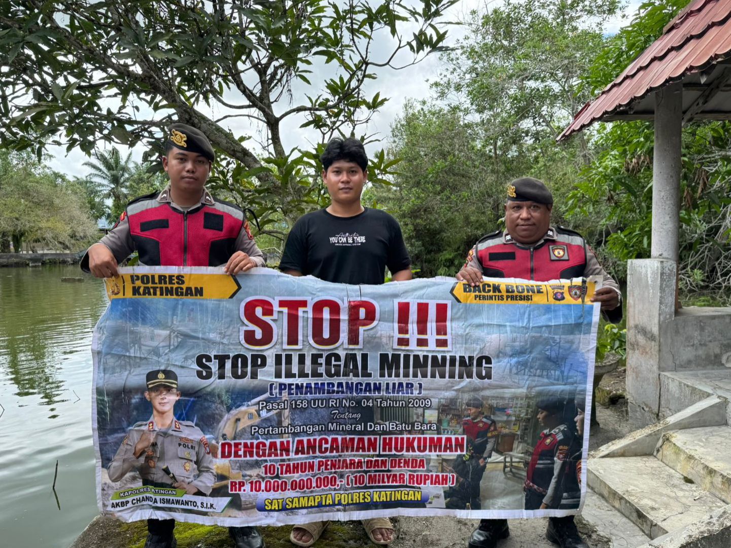 _Sat Samapta Polres Katingan Gencar Melaksanakan patroli Illegal Mining_