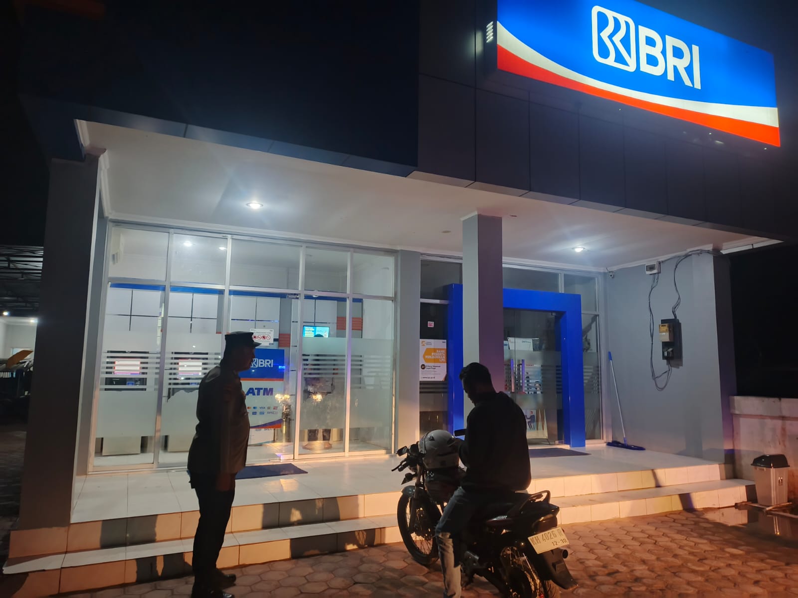 Polsek Bulik Patroli Obyek Vital dan Bank wilkum Polsek Bulik