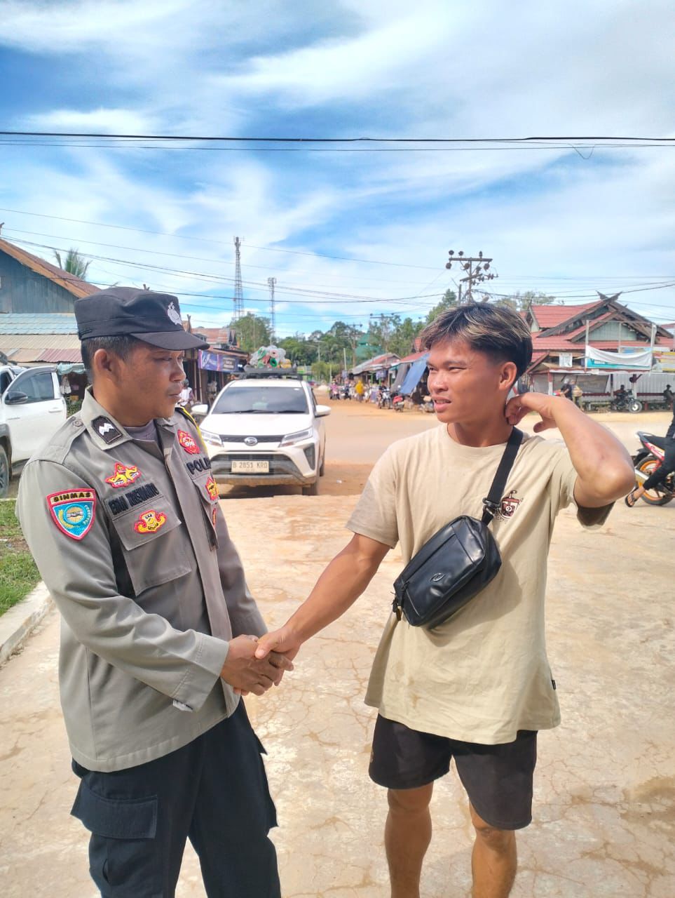 Patroli Dialogis, Upaya Polsek Katingan Tengah Ciptoan Kamtibmas