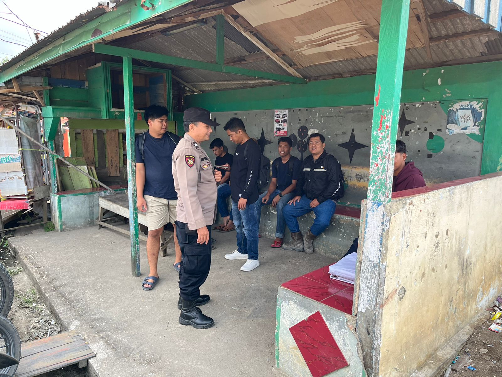 Sosialisasikan Germas Kepada Masyarakat, Polsek Teweh Tengah Himbau Agar Tetap Menjaga Dan Membiasakan Hidup Bersih