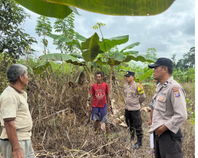 Polsek Katingan Tengah Sambang Kamtibmas