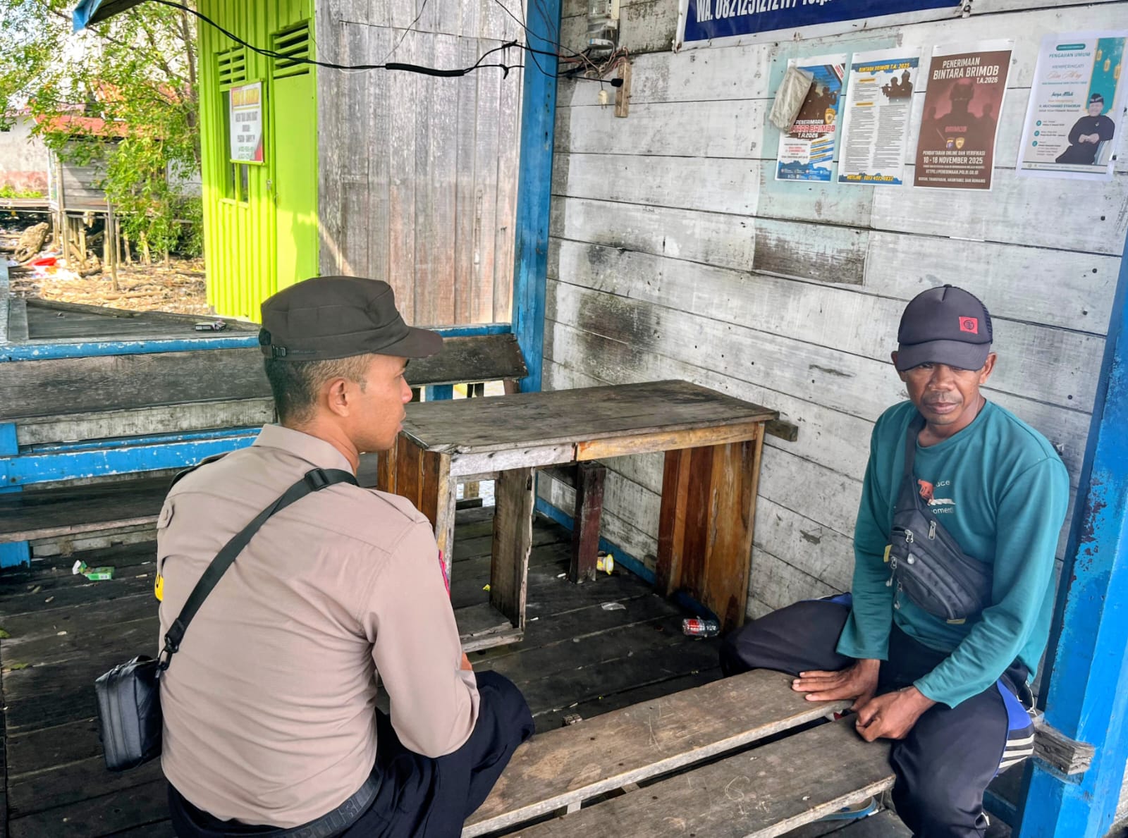 Demi Terciptanya Situasi Yang Aman dan Kondusif, Personil Polsek Katingan Kuala Kunjungi Warga Binaannya