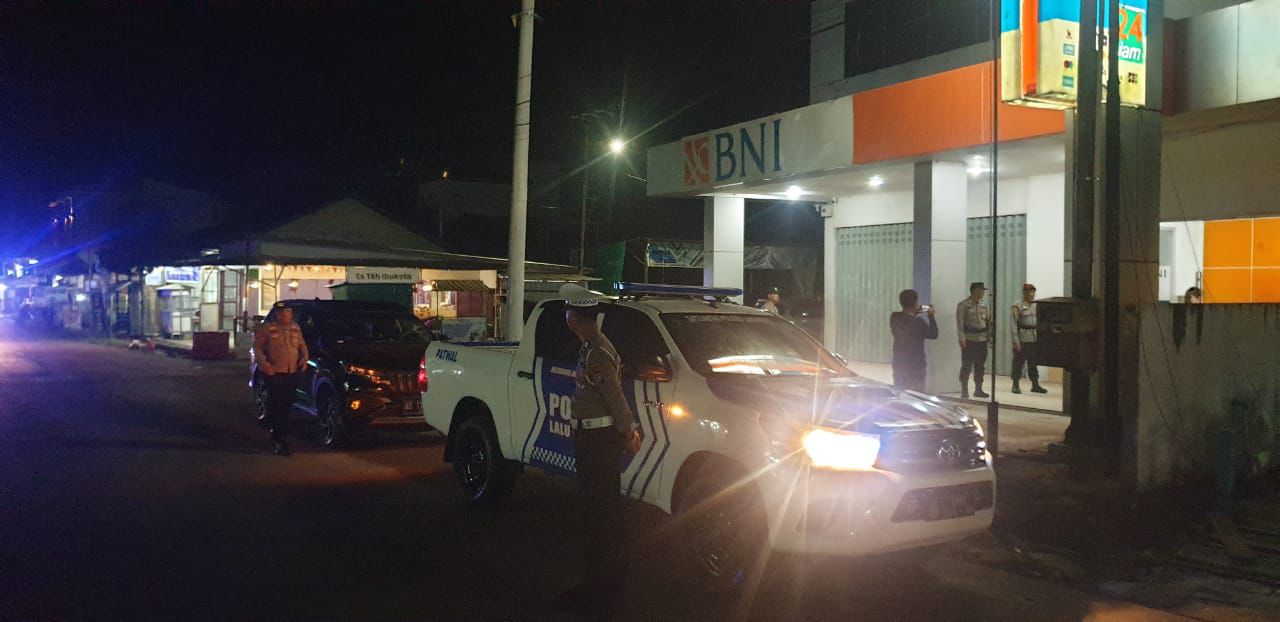 Patroli Blue Light Polres Lamandau, Upaya Cegah Gangguan Kamtibmas