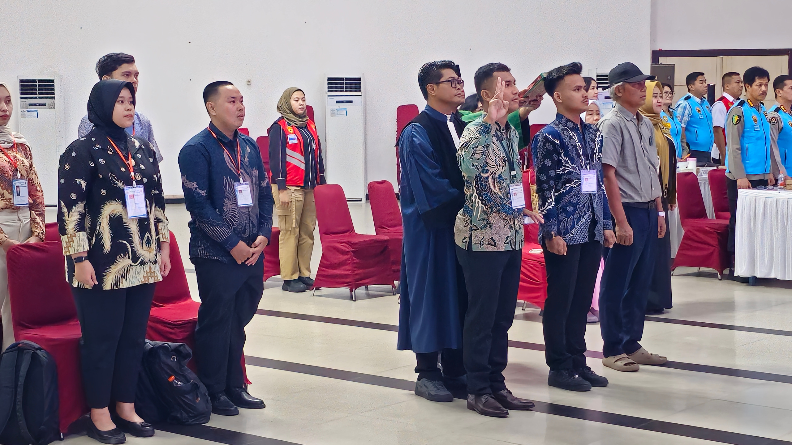 Terapkan Prinsip BETAH, Polda Kalteng Gelar Pengambilan Sumpah dan Pakta Integritas Penerimaan SIPSS Tahun 2026