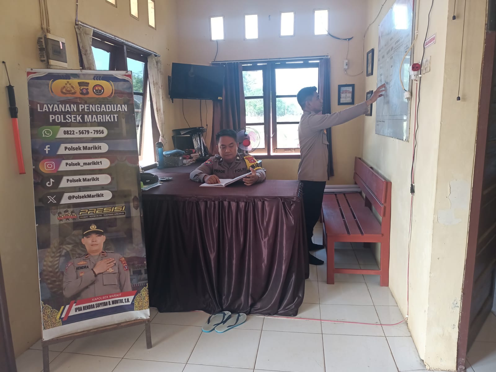 *Piket Mako Polsek, Fondasi Keamanan dan Ketertiban Wilayah.*