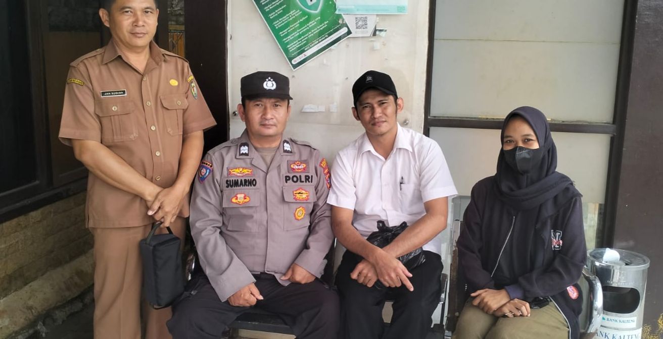 Polsek Katingan Tengah Sambang Kamtibmas