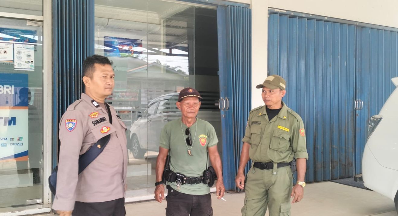 Perkuat Kamtibmas, Polsek Katingan Tengah Sambangi Warga