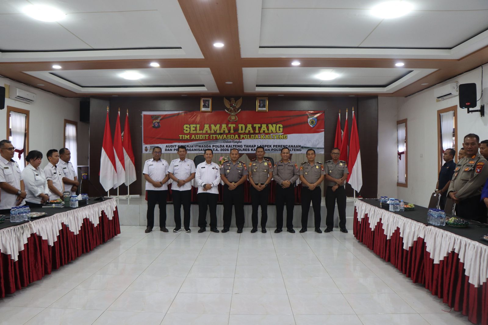 Audit Kinerja Itwasda Polda Kalteng Tahap I di Polres Katingan