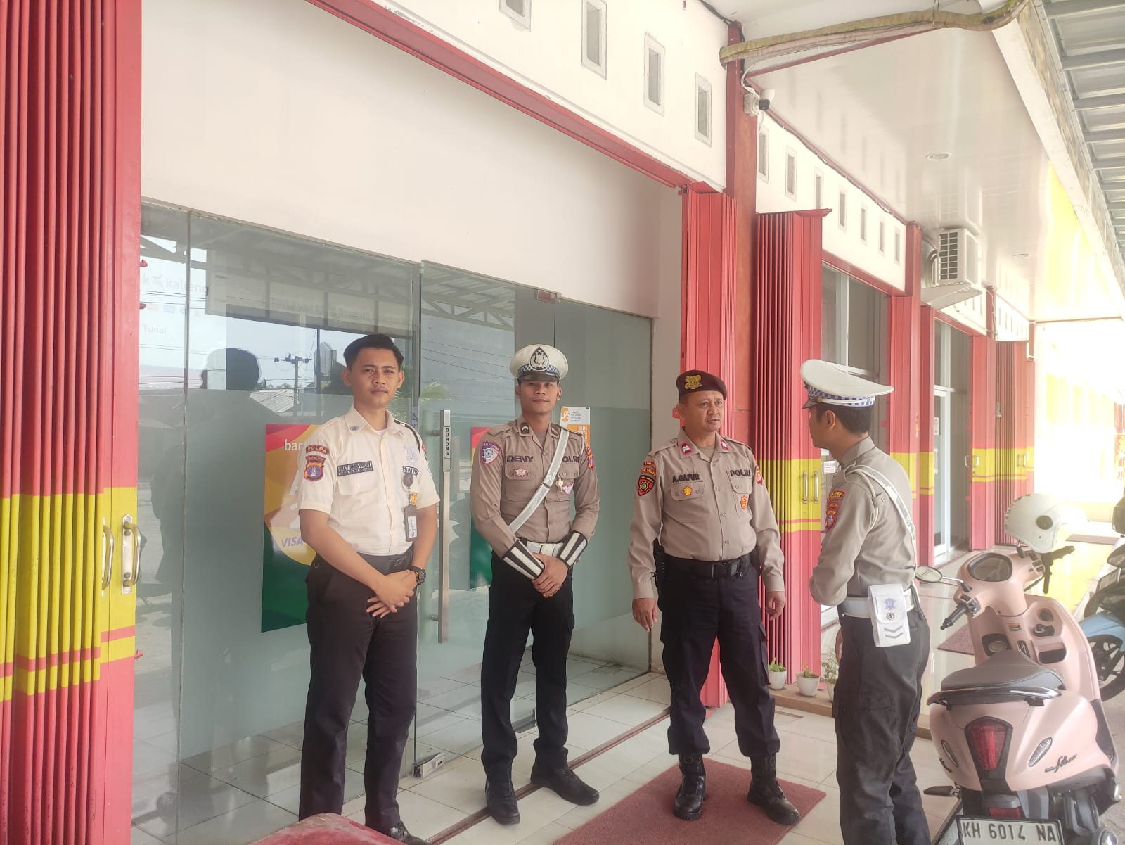 *Ciptakan situasi kamtibmas yang kondusif, Satlantas Polres Katingan rutin laksanakan monitoring Objek Vital*