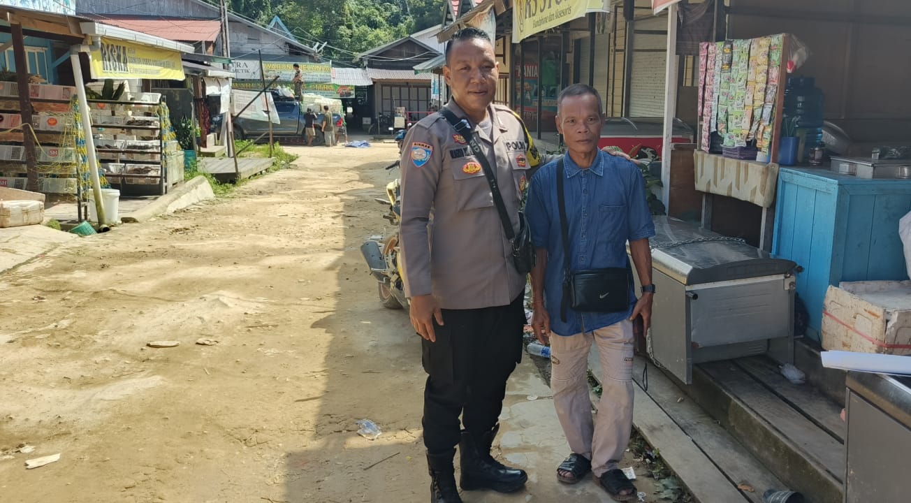 BHABINKAMTIBMAS POLSEK KATINGAN HULU SAMBANGI WARGA.