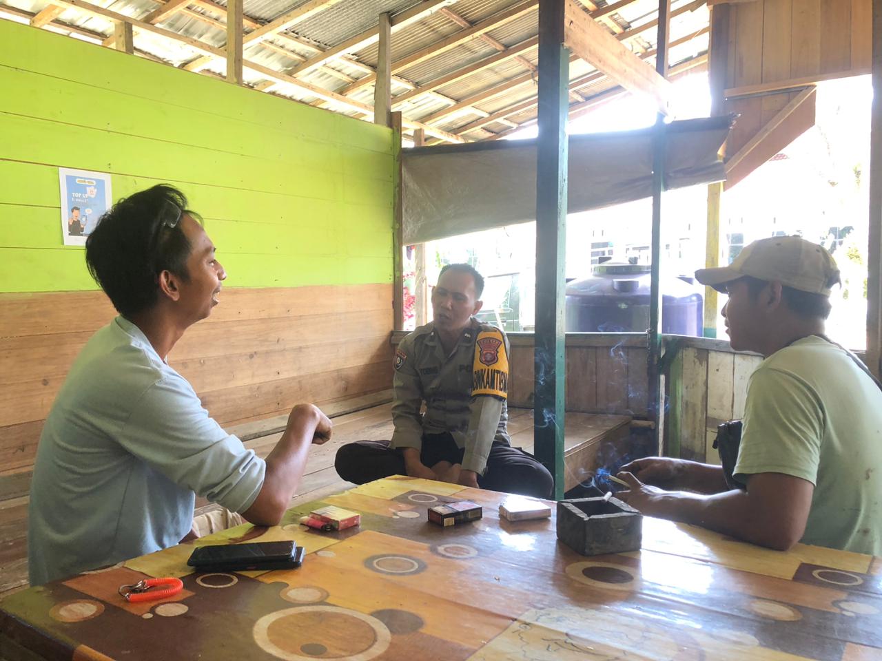 Minggu Kasih Polsek Gunung Purei, Pererat Silaturahmi dan Serap Aspirasi Masyarakat