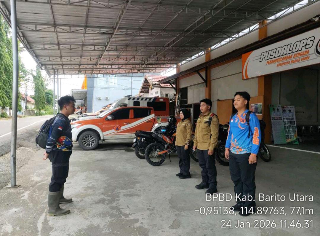 Polsek Teweh Timur Lakukan Ground Check Hotspot di Desa Benangin I