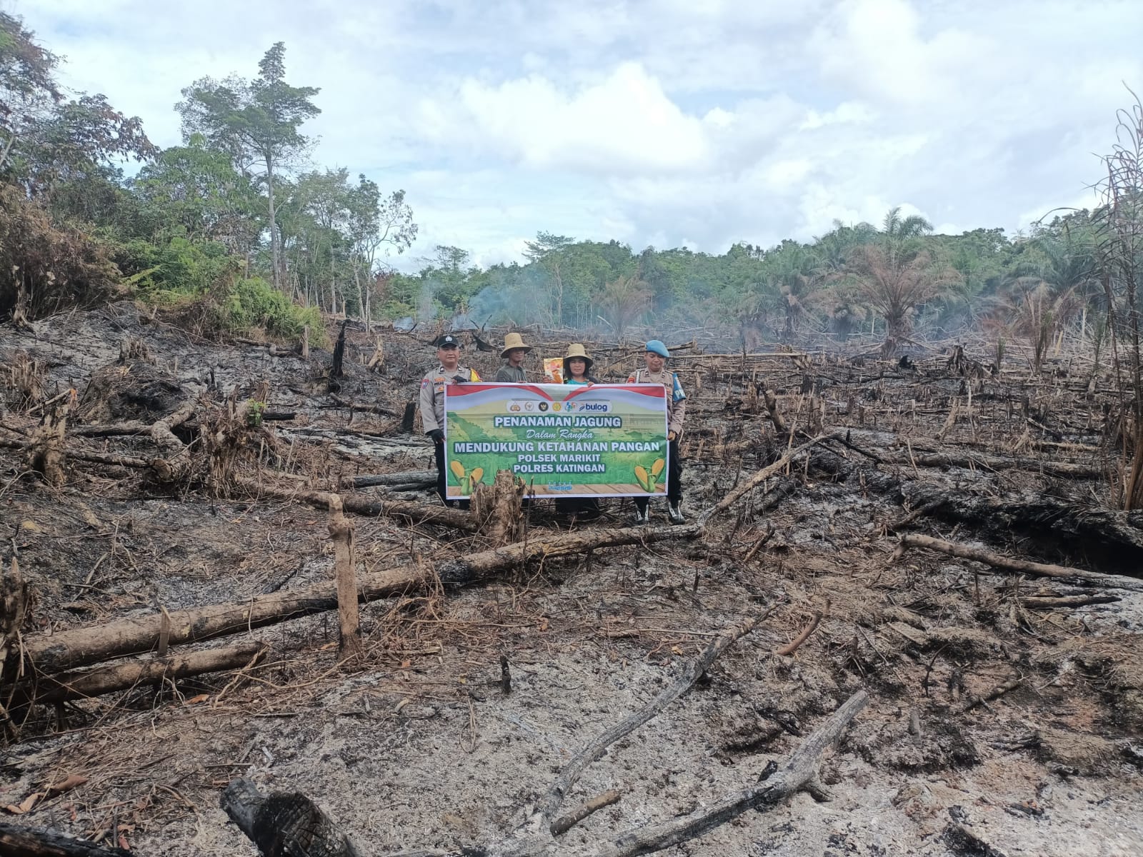 Penanaman Jagung Serentak Kuartal I Tahun 2026 di lahan Milik Masyarakat Dukung Program Pemerintah dan Swasembada Pangan.