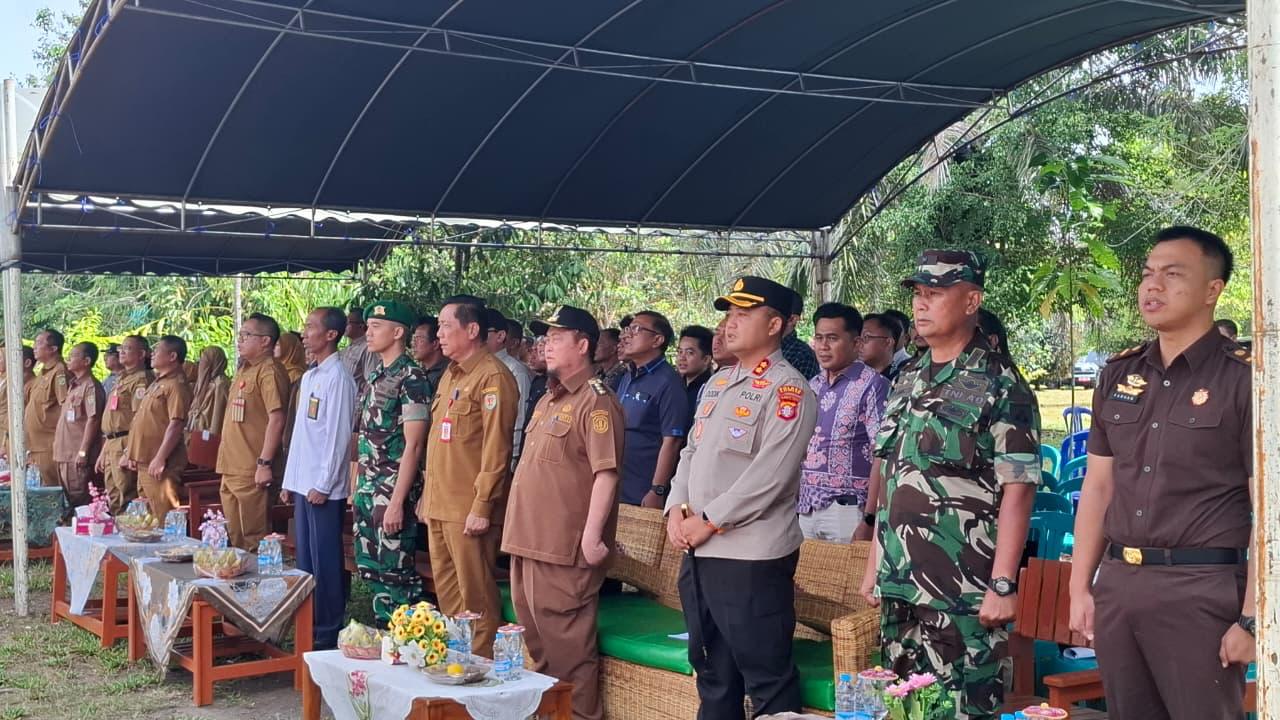 Kapolres Katingan Hadiri Launching Kolam Pemancingan Kebun Raya