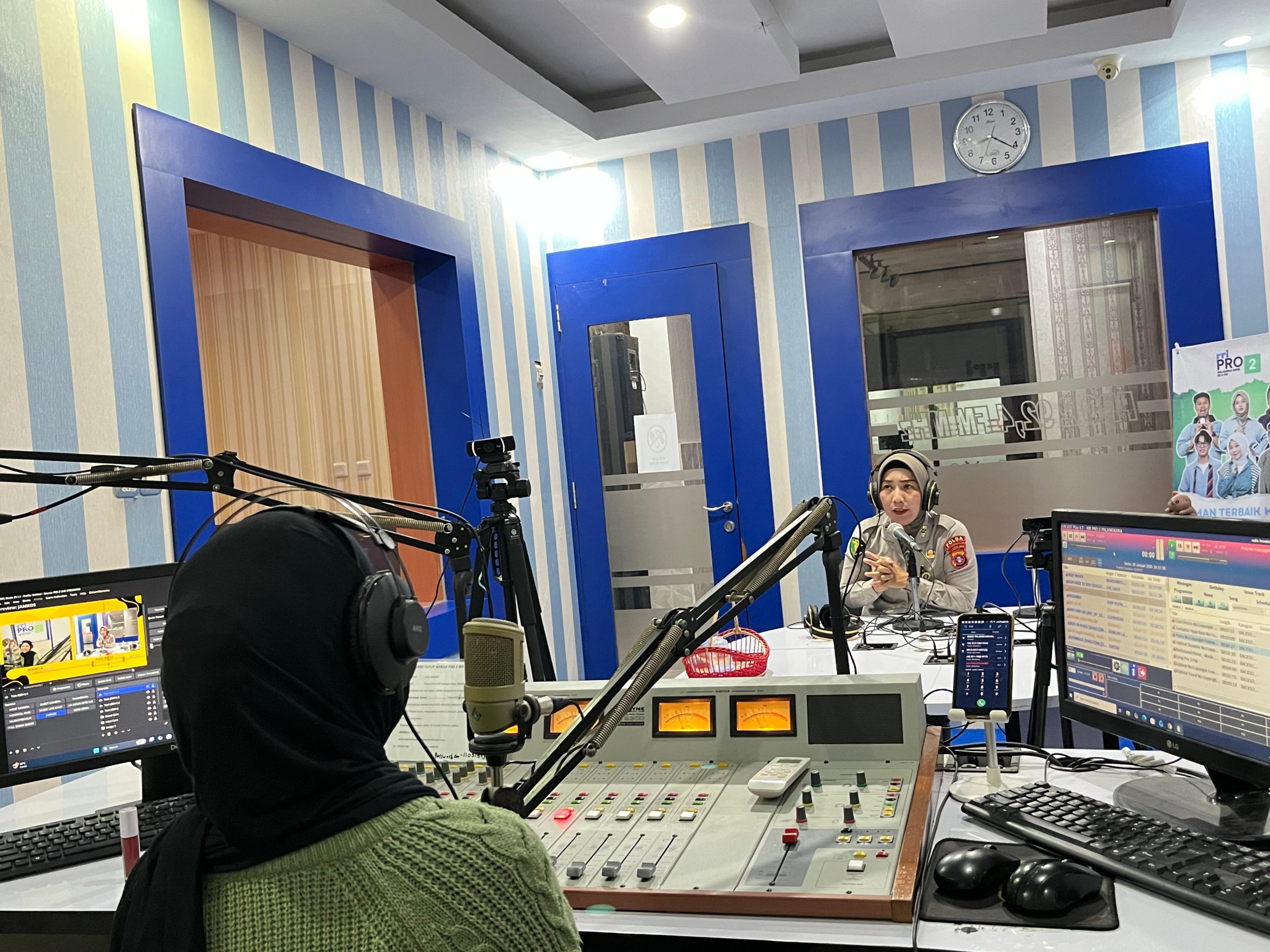 Jadi Narasumber Program Jamkos RRI, Ahli Gizi Rumkit Bhayangkara Edukasi Masyarakat pada Momentum Hari Gizi Nasional