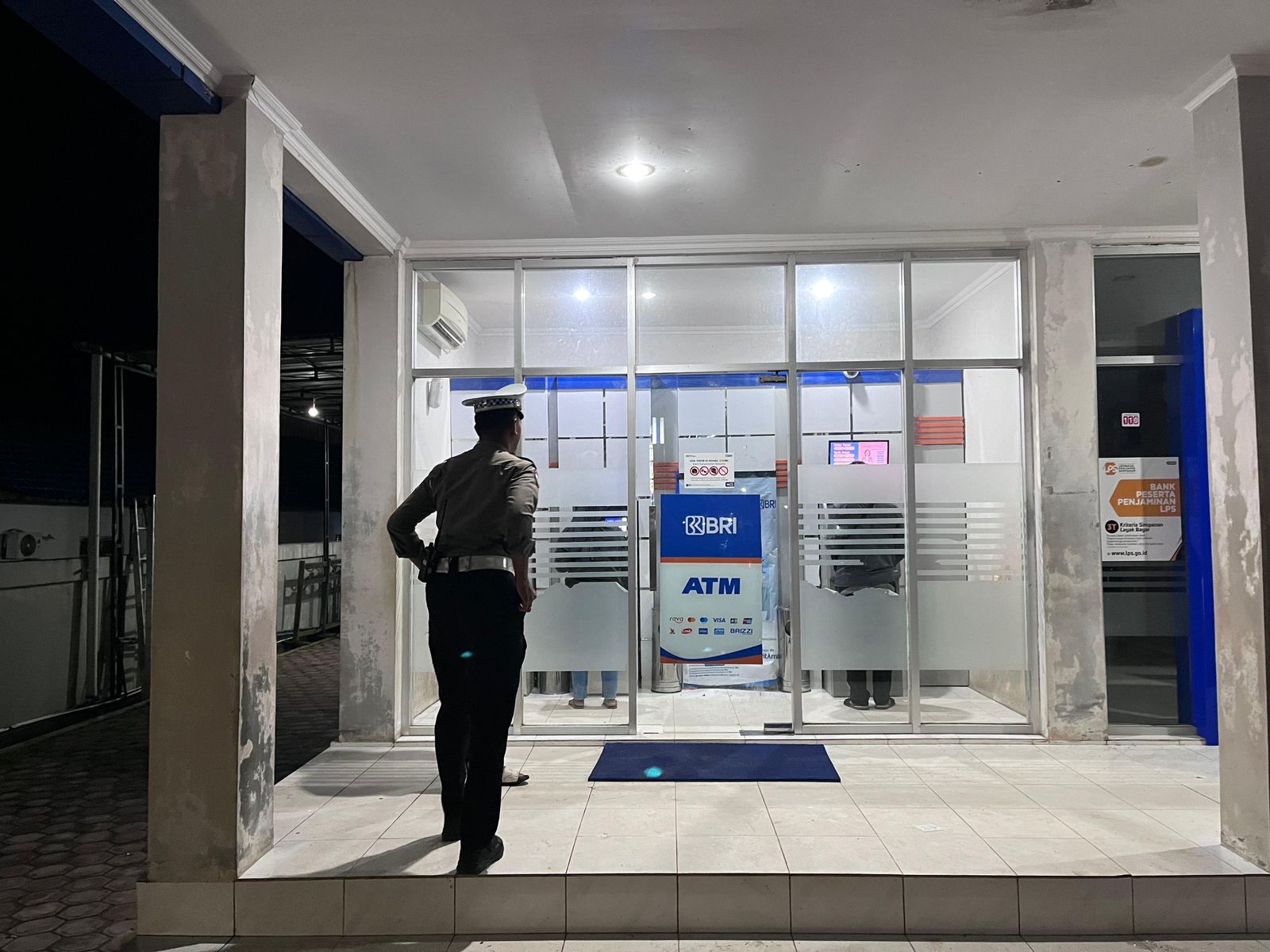 Piket Sat Lantas Patroli di Objek Vital diwilkum Polres Lamandau