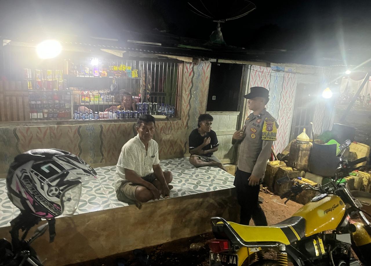 Personel Polsek Laksanakan Sambang dan Dialog dengan Masyarakat