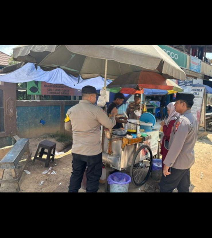 Perkuat Kamtibmas, Polsek Katingan Tengah Sambangi Warga