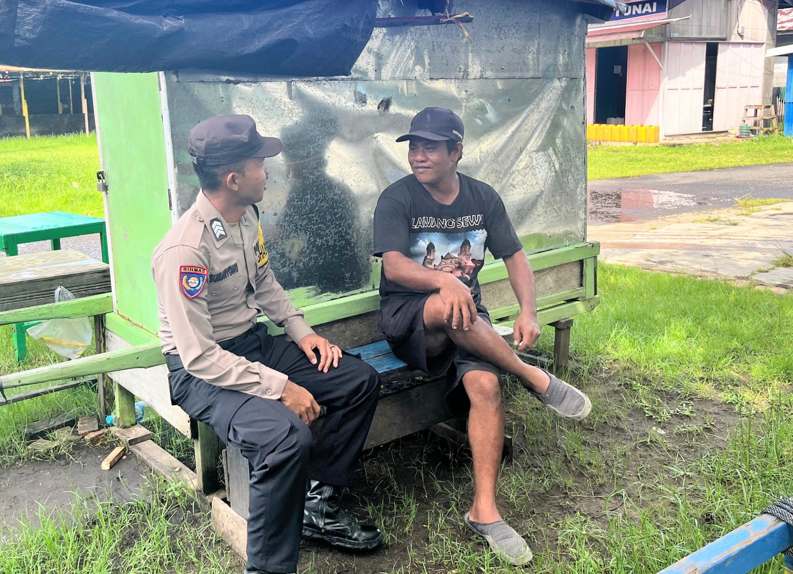 Demi Terciptanya Situasi Yang Aman dan Kondusif, Personil Polsek Katingan Kuala Kunjungi Warga Binaannya