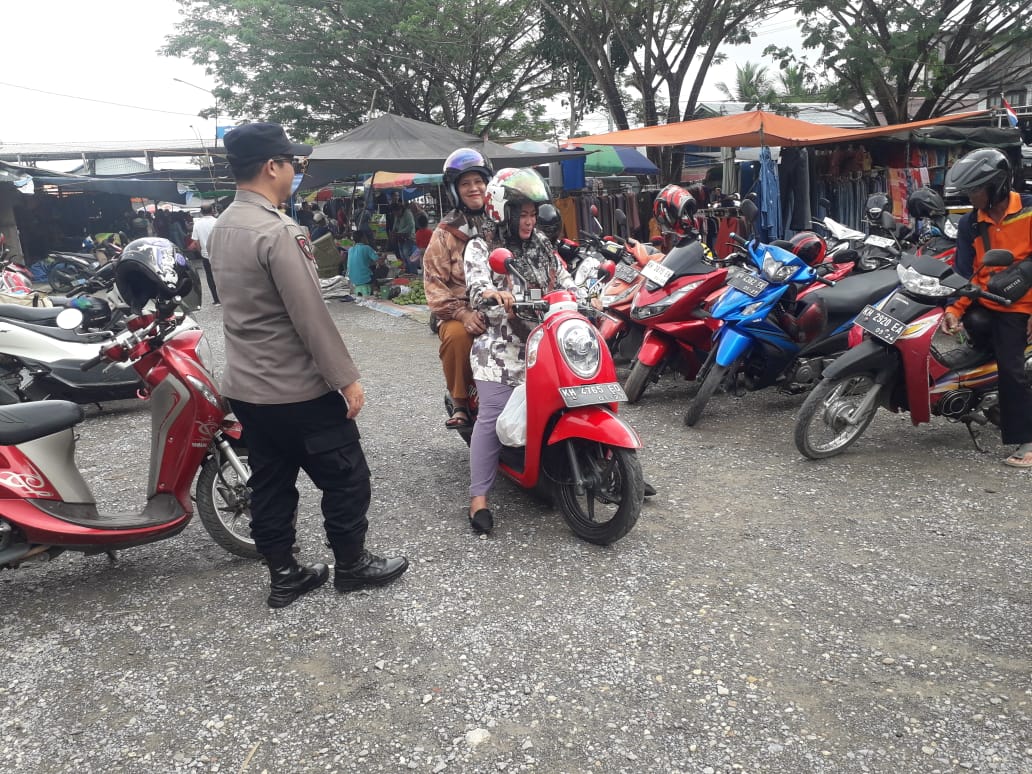 Dalam Rangka Menjaga Situasi Kamtibmas yang Kondusif, Polsek Teweh Tengah Laksanakan Patroli