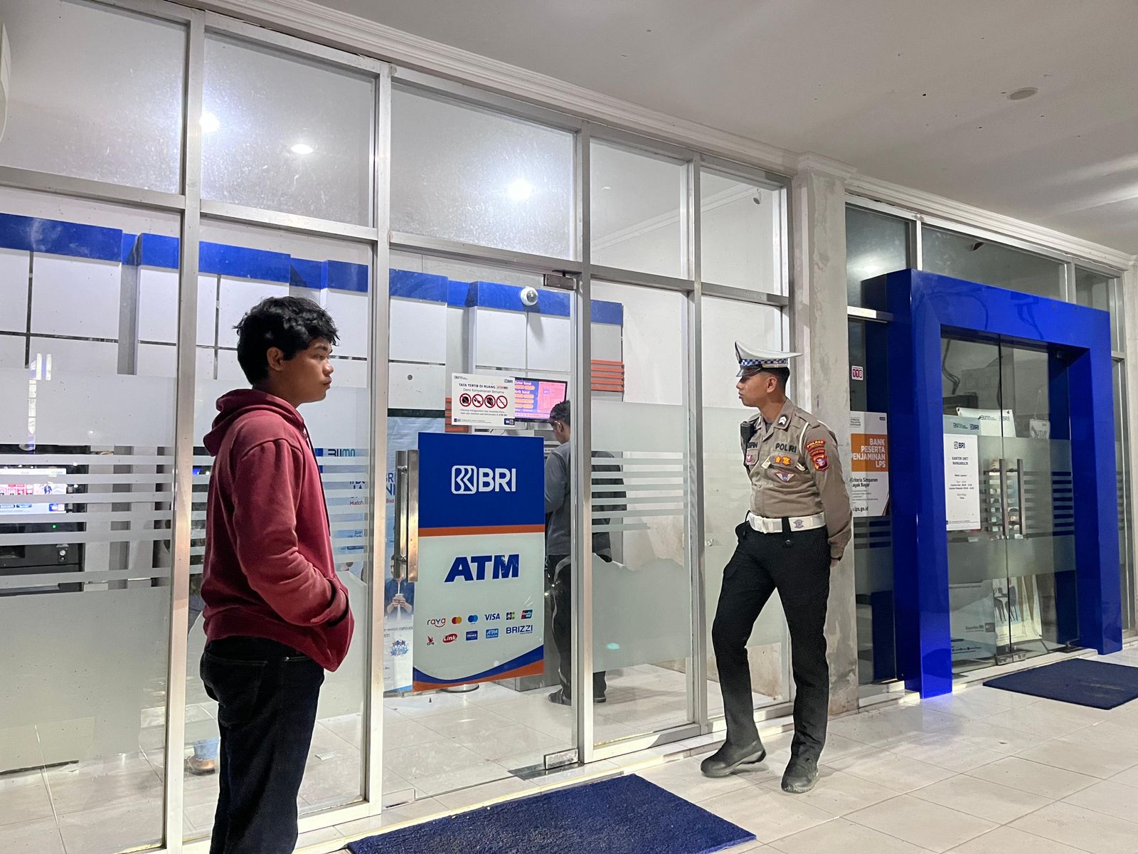 Piket Sat Lantas Patroli di Objek Vital diwilkum Polres Lamandau