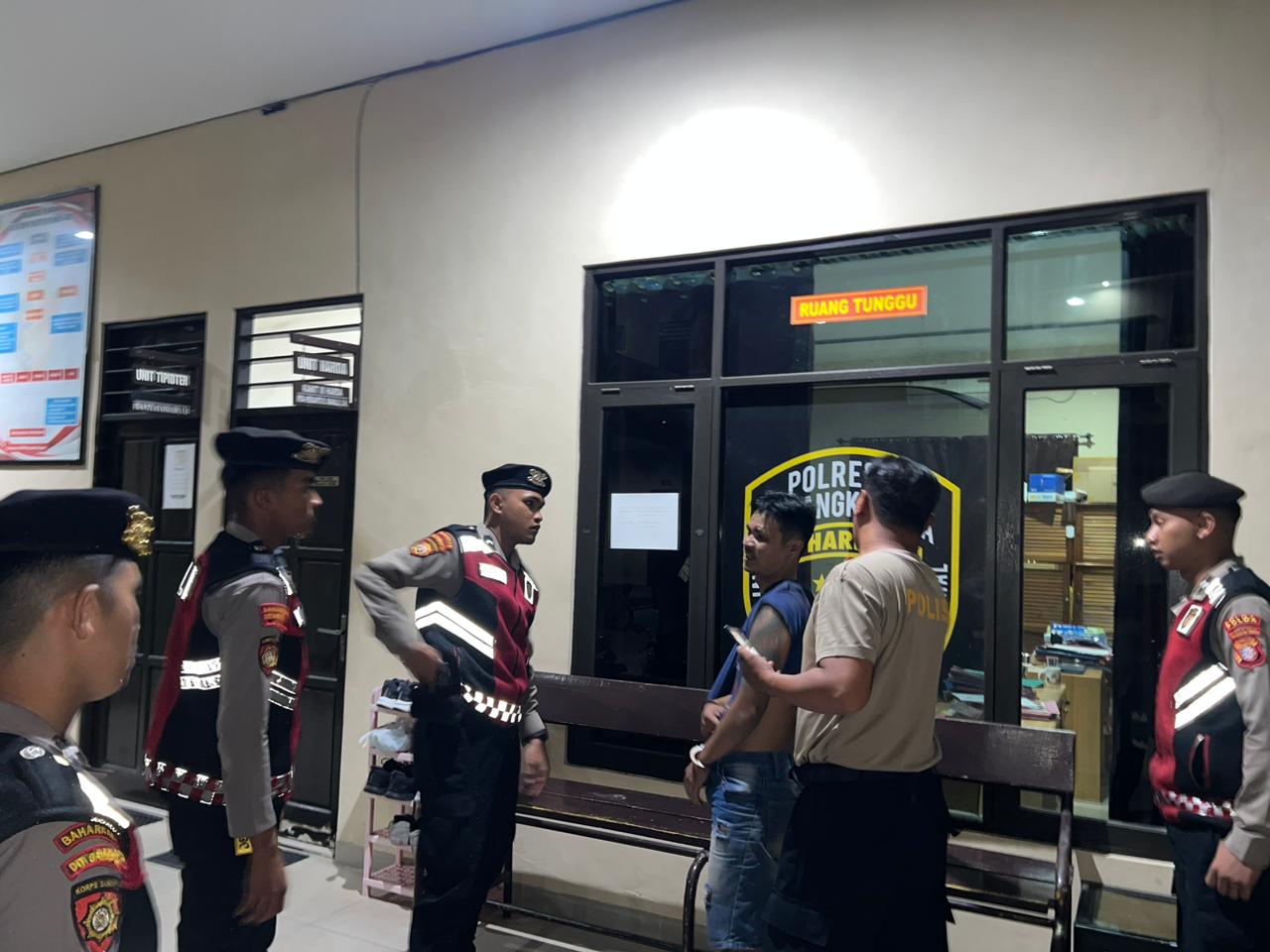 Sigap Bertindak, Ditsamapta Polda Kalteng Amankan Terduga Curanmor