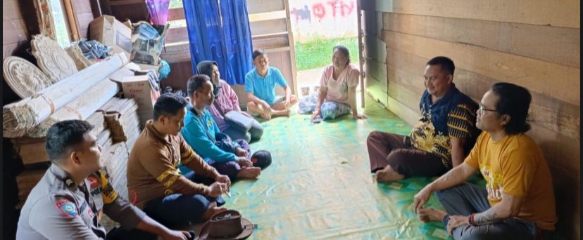 Polsek Katingan Tengah Sambang Kamtibmas