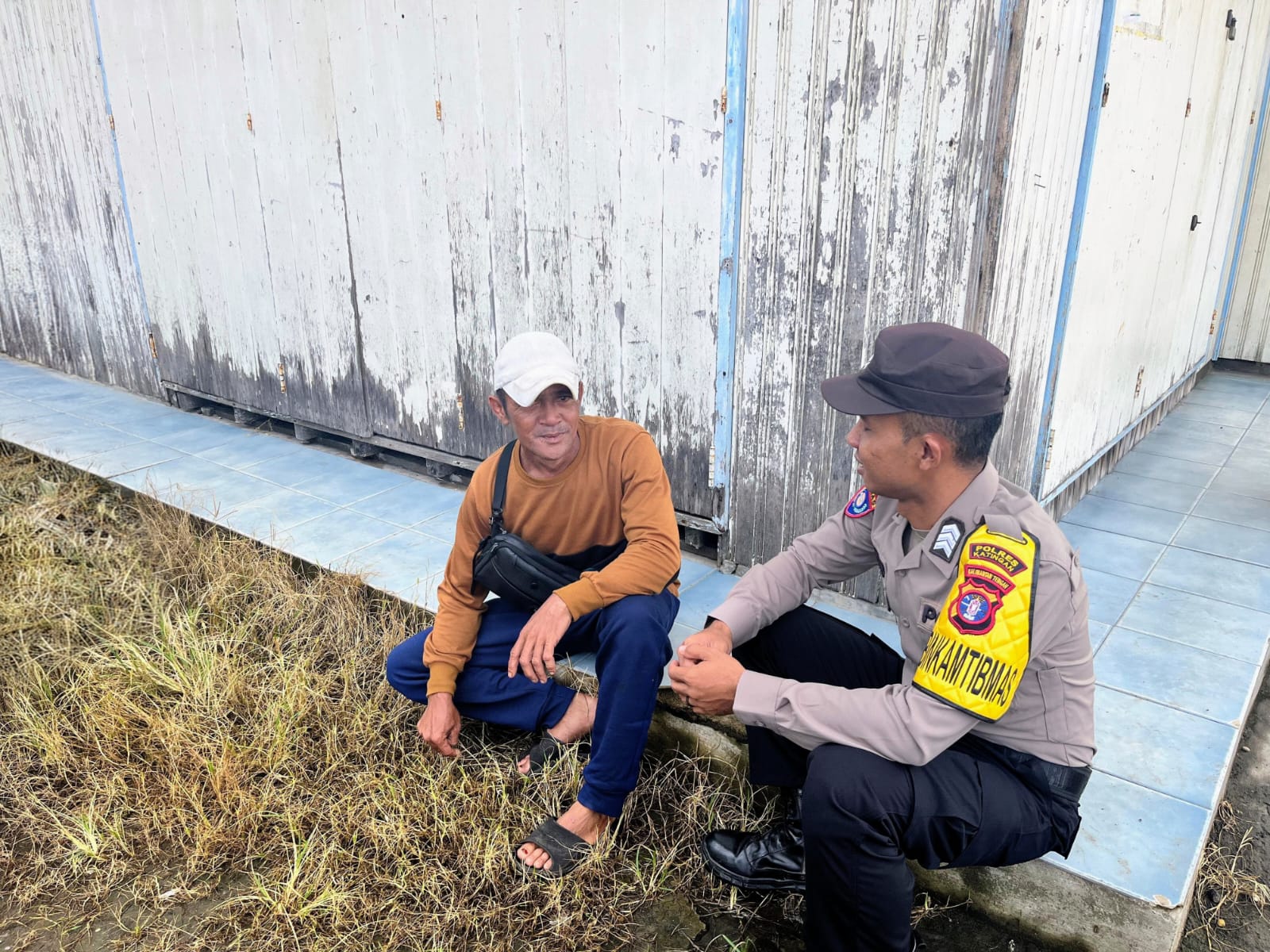 Demi Terciptanya Situasi Yang Aman dan Kondusif, Personil Polsek Katingan Kuala Kunjungi Warga Binaannya