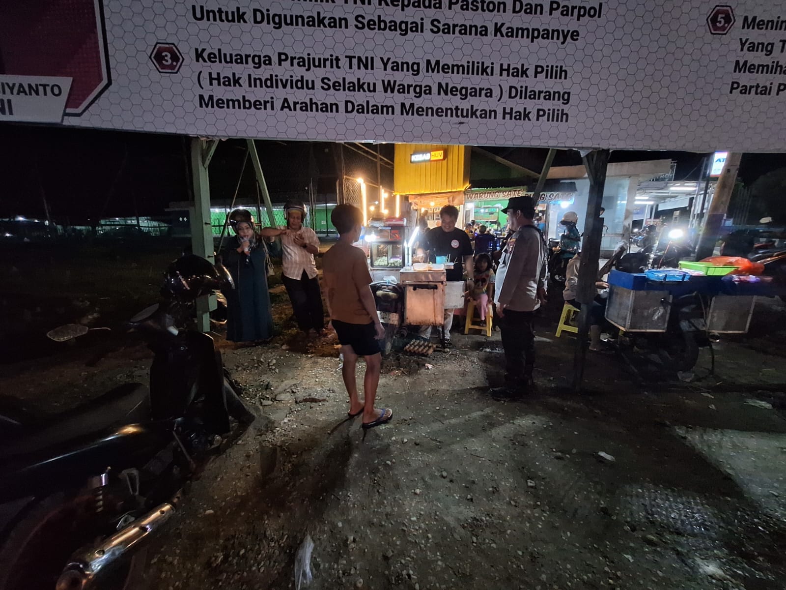 Antisipasi Kenakalan Remaja, Polsek Teweh Tengah Laksanakan Patroli Ke Tempat Rawan dan Berikan Himbauan Kepada Masyarakat