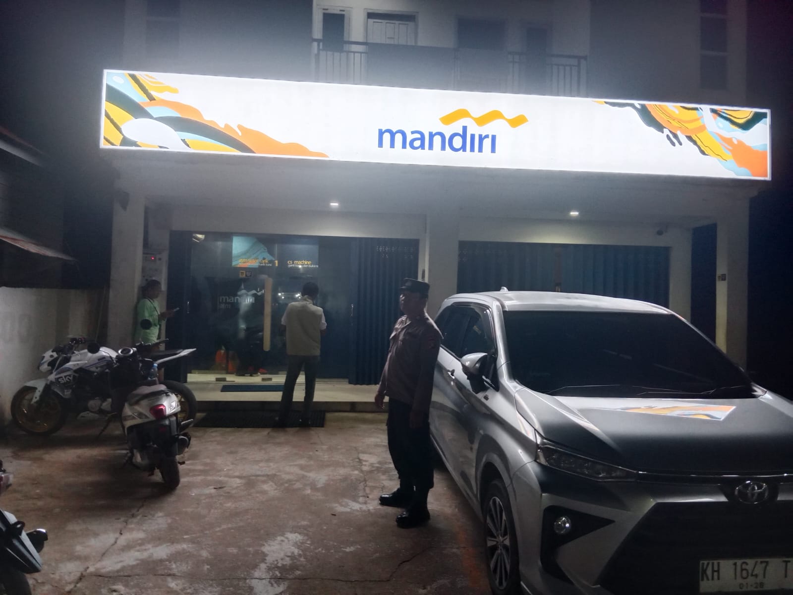 Polsek Bulik Patroli Obyek Vital dan Bank wilkum Polsek Bulik