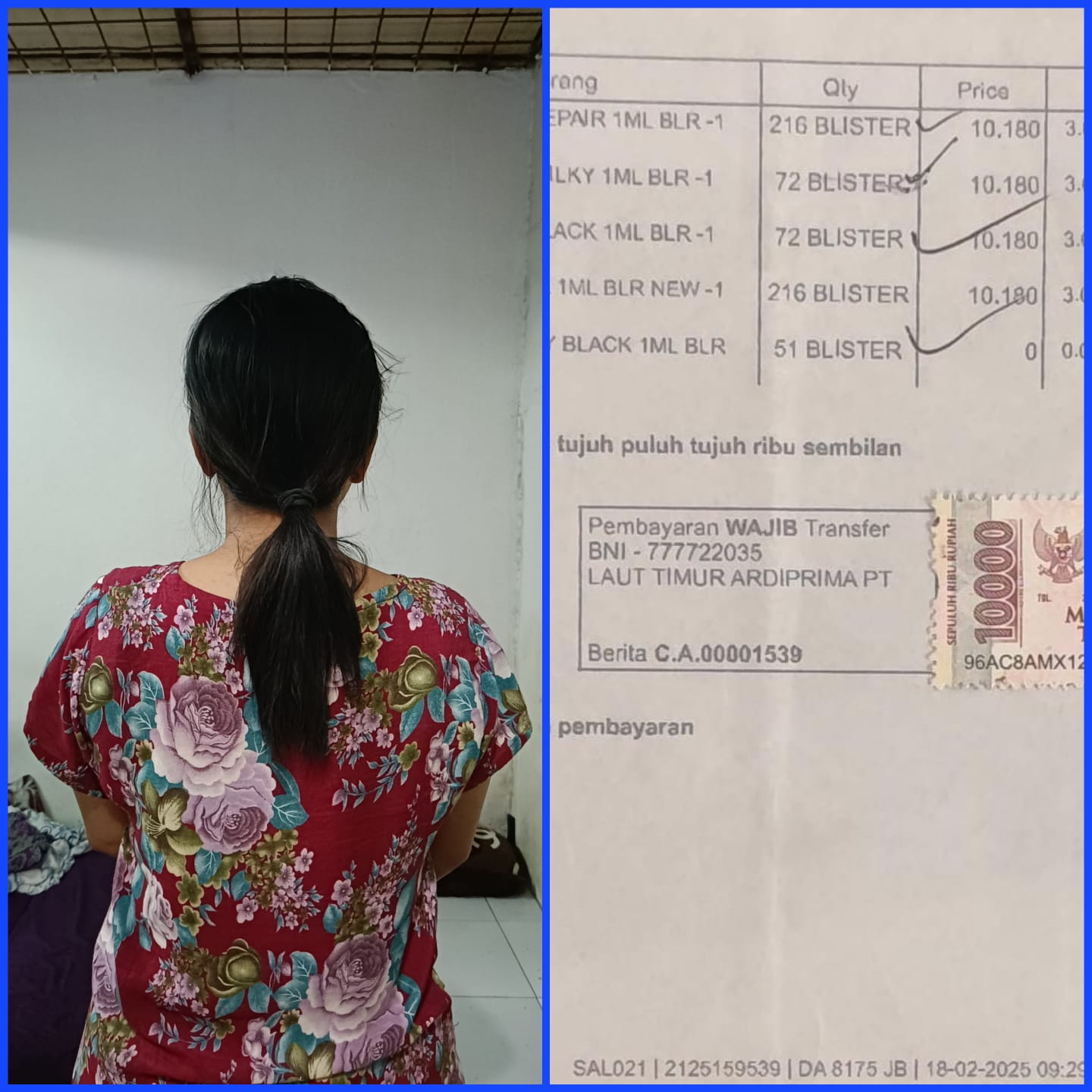 Unit Reskrim Polsek Ketapang Ungkap Kasus Penggelapan di PT Laut Timur Adiprima Sampit