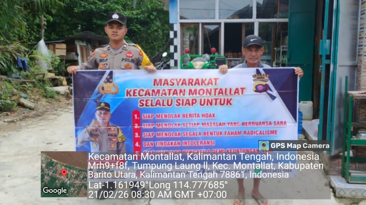 **Polsek Montallat Gelar Sosialisasi Bahaya Hoax untuk Meningkatkan Literasi Informasi Masyarakat**