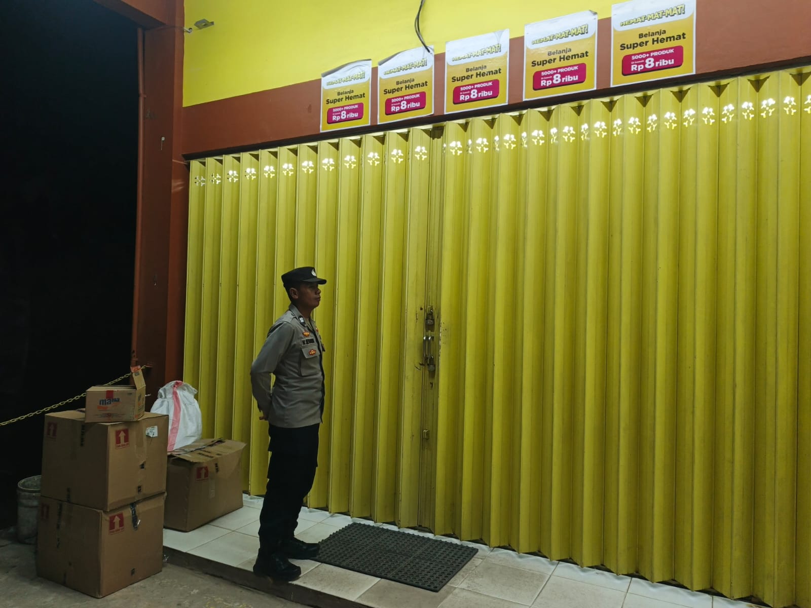 Personel Polsek melaksanakan Patroli di Wilkum Polsek Bulik