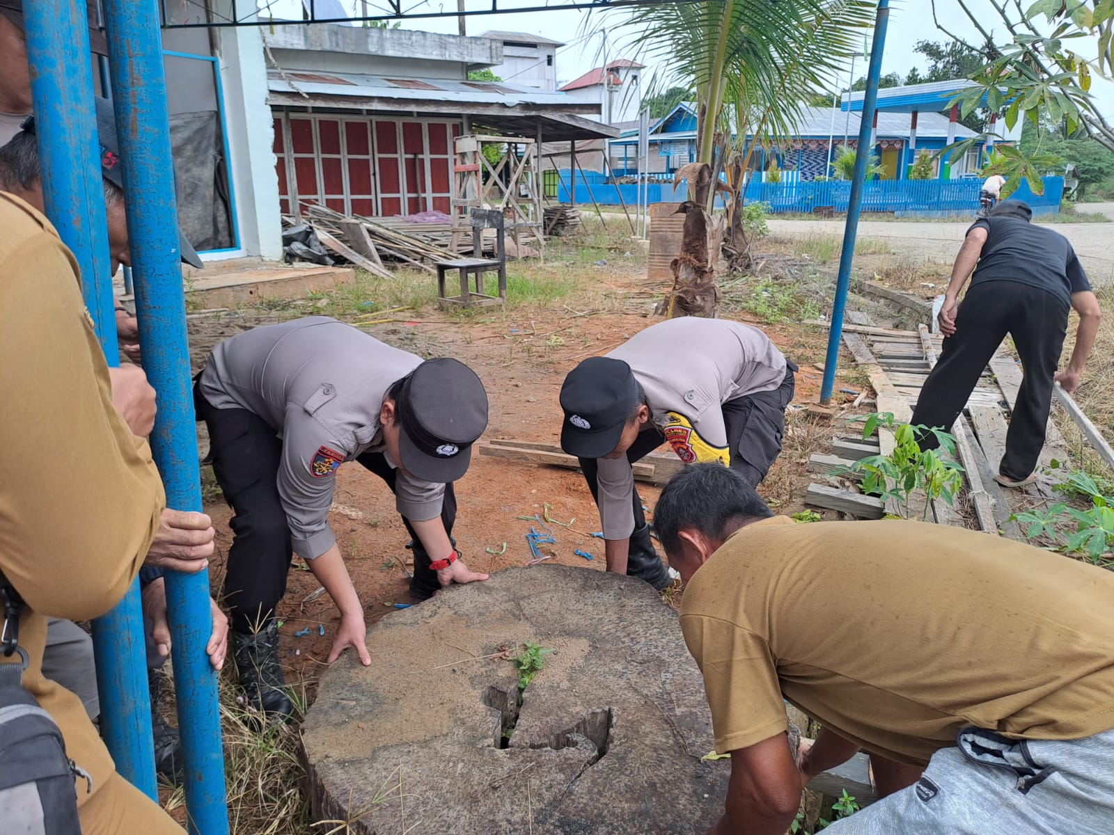 Polsek Gunung Purei Intensifkan Patroli Kamtibmas, Ciptakan Situasi Aman dan Kondusif