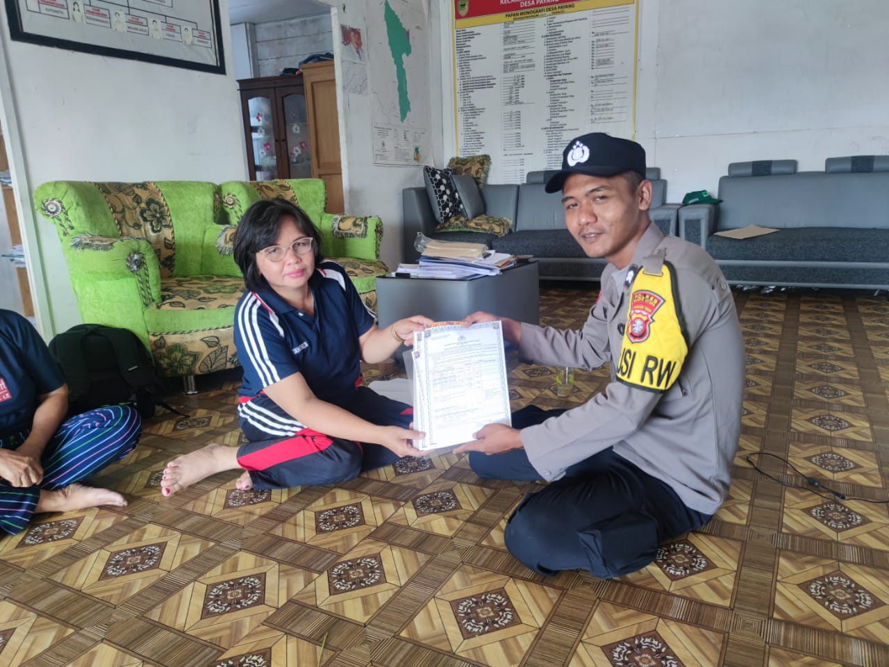 Polsek Gunung Purei Intensifkan Sosialisasi Layanan 110 kepada Masyarakat