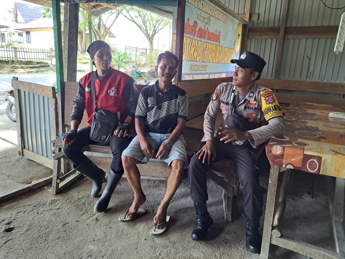Melalui DDS, Polsek Gunung Purei Perkuat Komunikasi Kamtibmas dengan Warga
