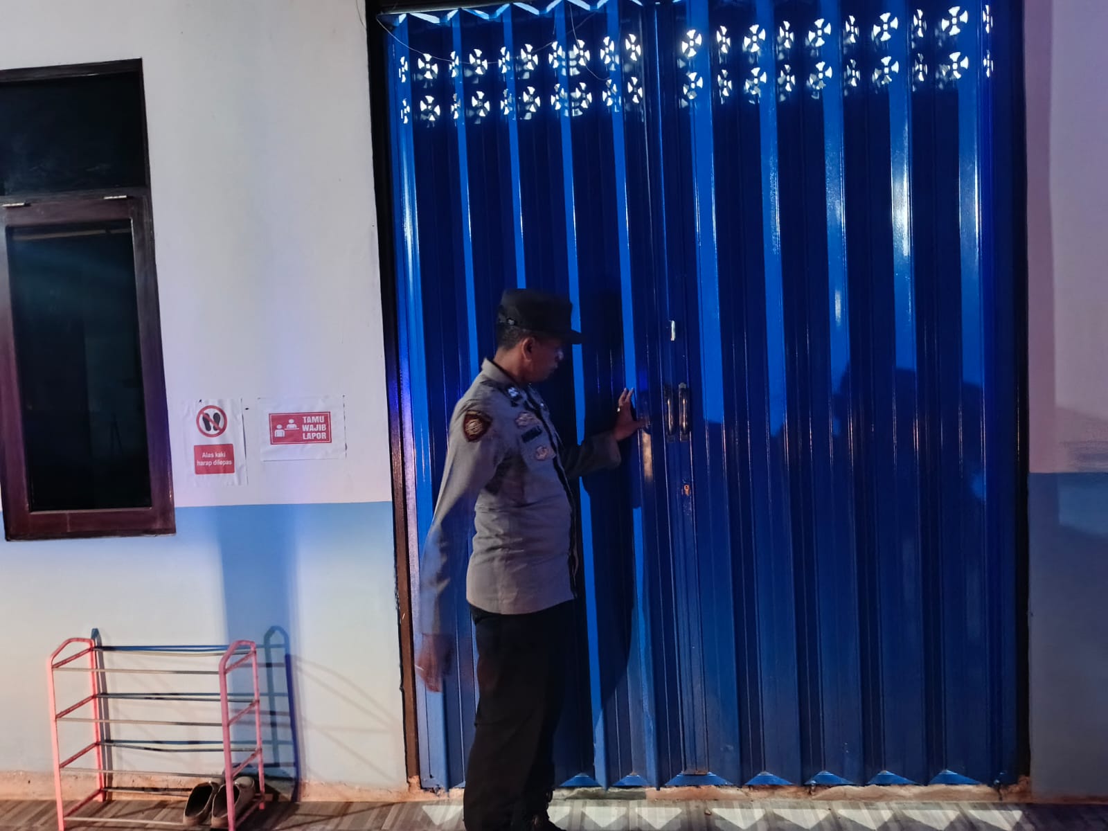 Personel Polsek melaksanakan Patroli di Wilkum Polsek Bulik