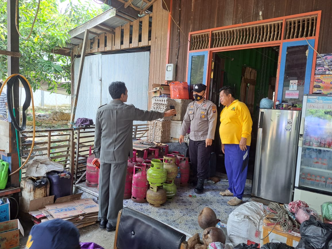 Polsek Gunung Purei Maksimalkan Pengamanan Pusat Ekonomi