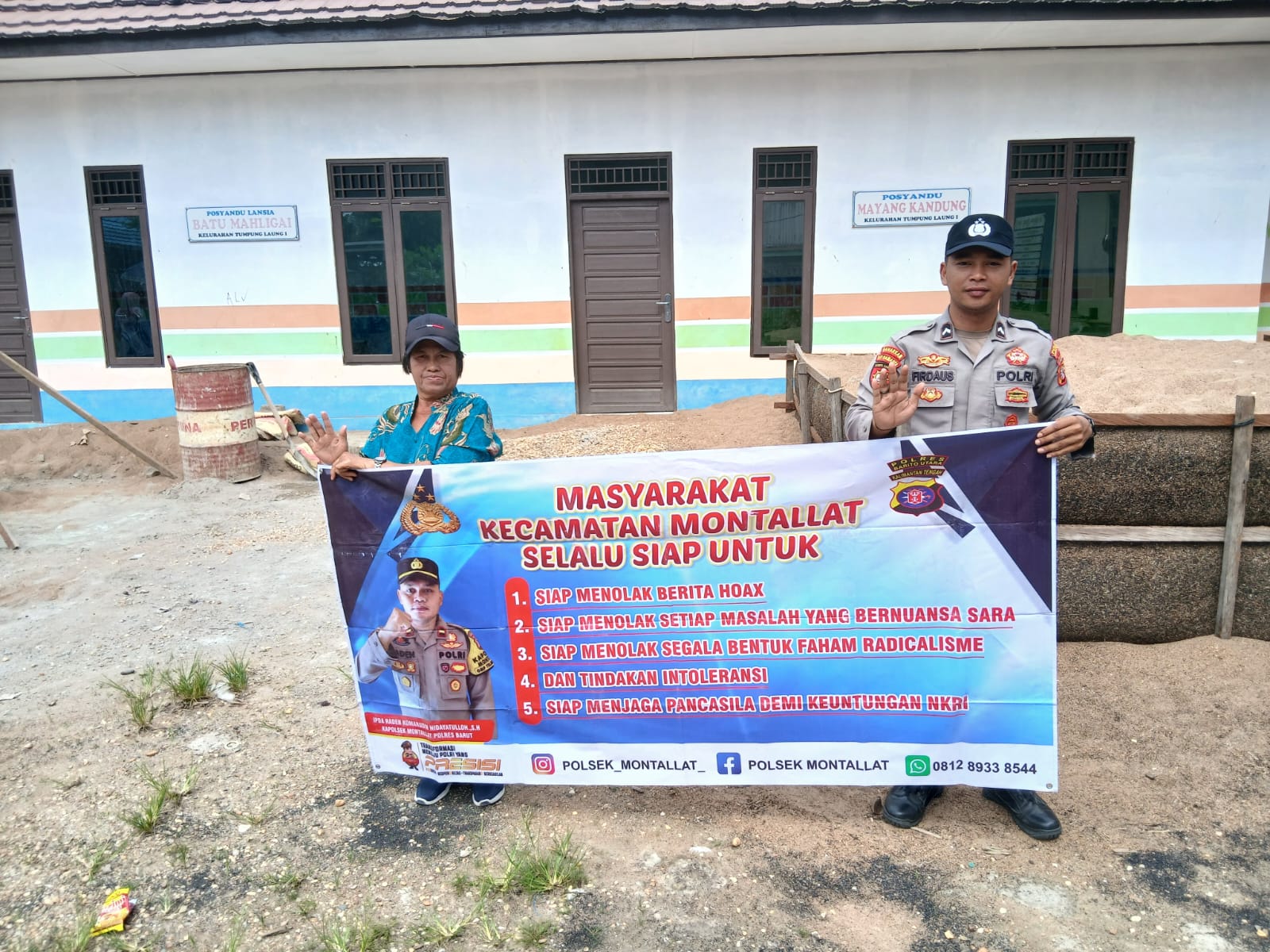 Polsek Montallat Gelar Sosialisasi Bahaya Hoax untuk Meningkatkan Literasi Informasi Masyarakat