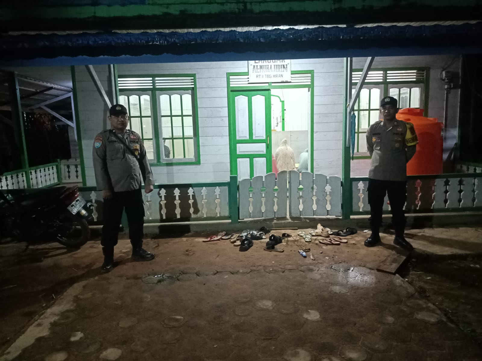 Polsek Marikit Perketat Pengamanan Salat Tarawih Selama Ramadan