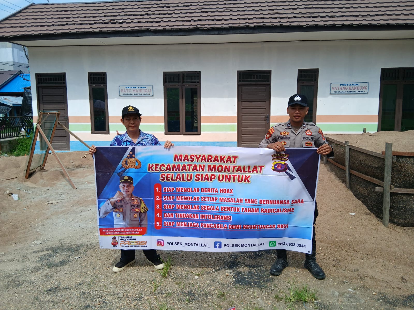 Polsek Montallat Gelar Sosialisasi Bahaya Hoax untuk Meningkatkan Literasi Informasi Masyarakat
