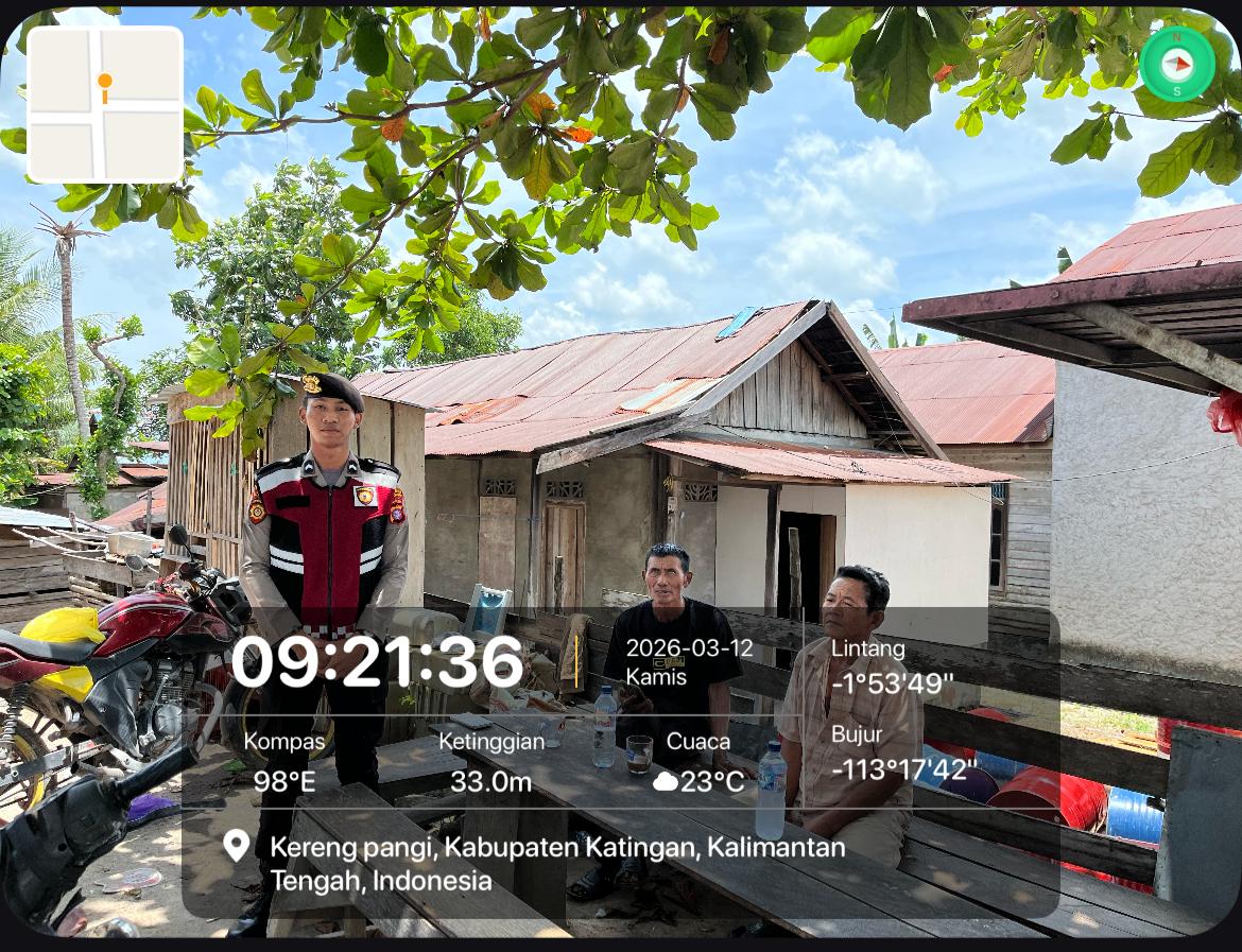 Personel Samapta Laksanakan Patroli Siang, Antisipasi Gangguan Kamtibmas.