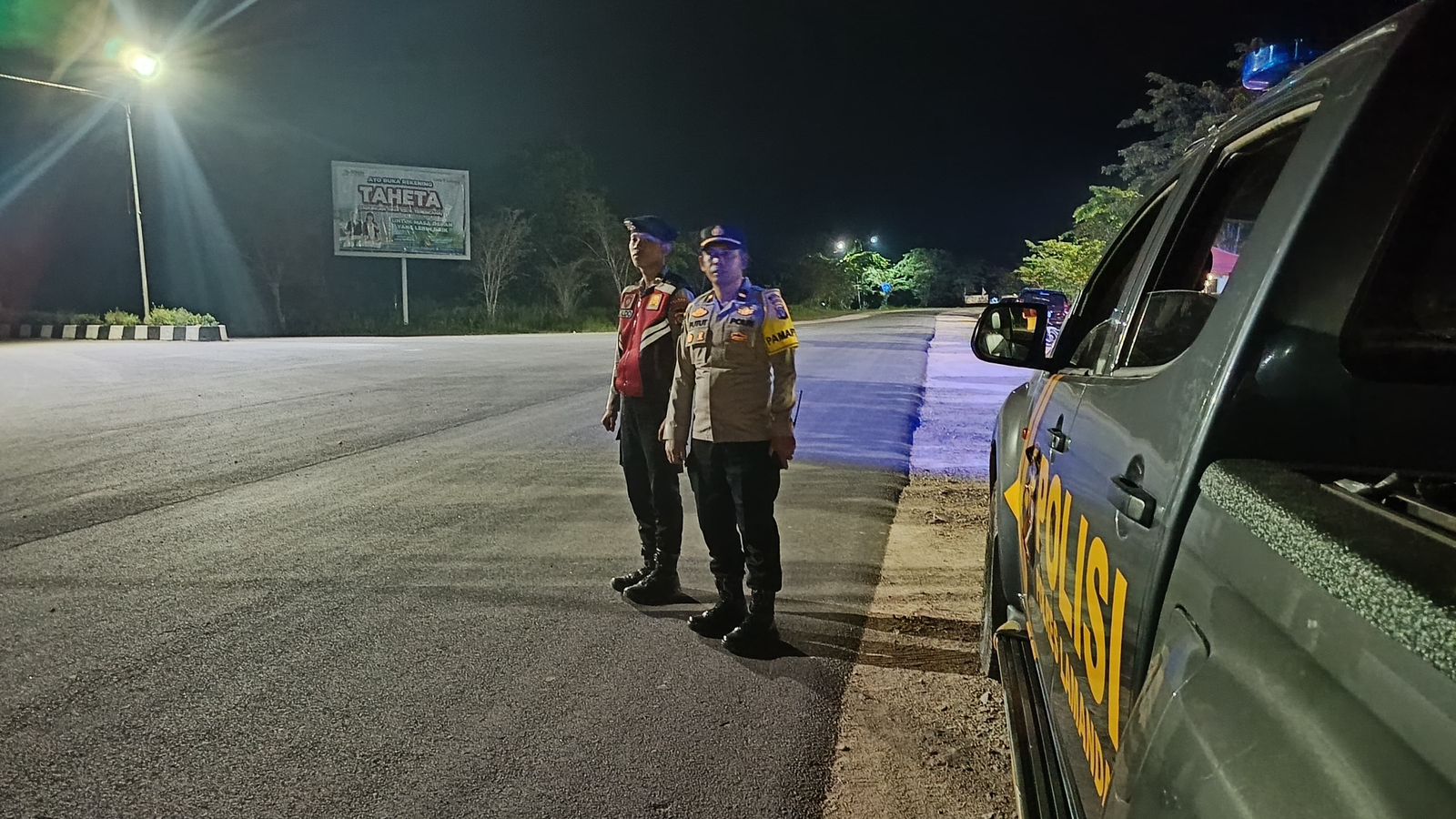 Ciptakan Kamtibmas Kondusif, Piket Samapta Lakukan Patroli Cegah Balap Liar Ramadan